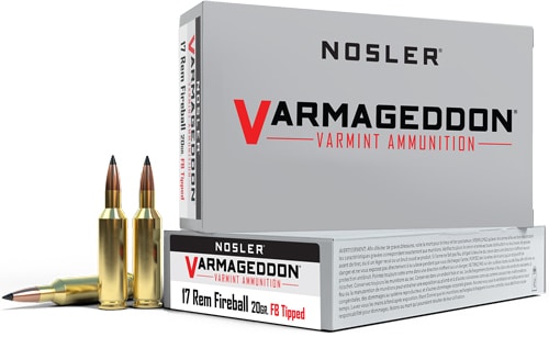 NOSLER VARMAGEDDON 17 REM FB - 20GR FBT 20RD 20BX/CS