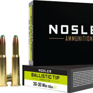 NOSLER BT 30-30 WIN 150GR RN - BALLISTIC TIP 20RD 10BX/CS