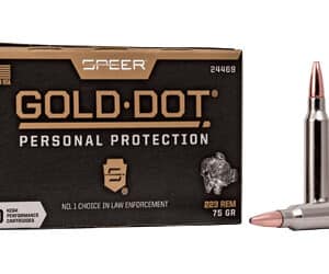SPR GOLD DOT 223 REM 75GR SP 20/200
