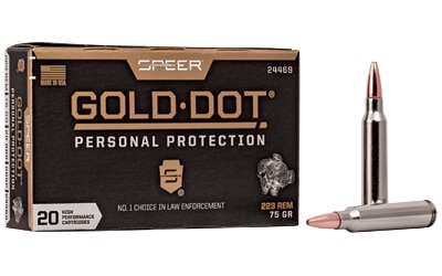 SPR GOLD DOT 223 REM 75GR SP 20/200