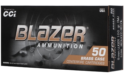 BLAZER BRASS 9MM 100GR FMJ 50/1000