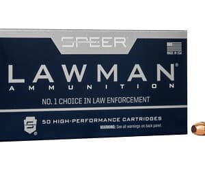 SPR LAWMAN 38SPL+P 158GR TMJ 50/1000