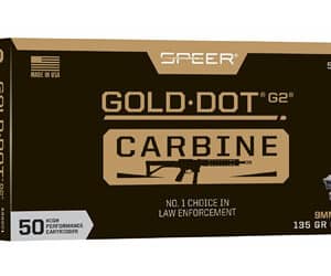 SPEER GOLD DOT 9MM 135GR HP 50/1000
