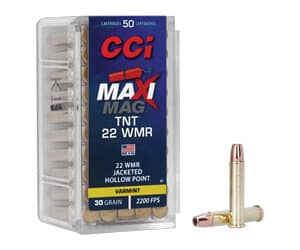 CCI 22WMR TNT MAXI-MAG 50/2000