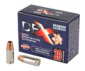 CORBON DPX 9MM+P 115GR BRNS X 20/500