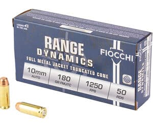 FIOCCHI RANGE DYNA 10MM 180GR 50/500