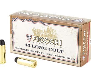 FIOCCHI 45 COLT 250GR LRNFP 50/500