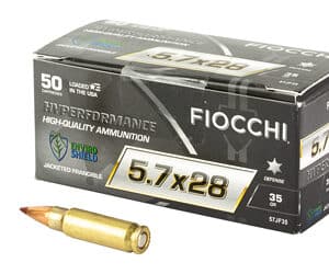 FIOCCHI HP 5.7X28MM 35GR JF 50/500