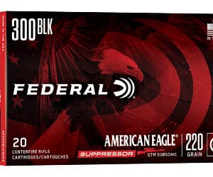 FED AE SUPPRESSOR 300BLK 220GR OT 20