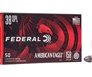 FED AM EAGLE 38SPL 158GR LRN 50/1000
