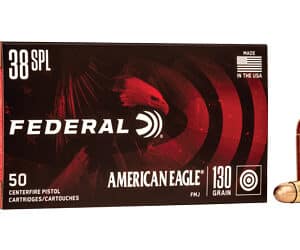 FED AM EAGLE 38SPL 130GR FMJ 50/1000