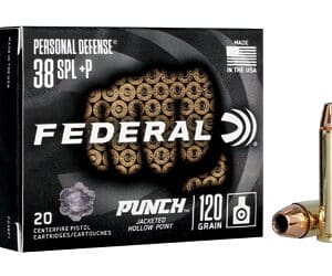 FED PUNCH 38 SPL 120GR JHP 20/200