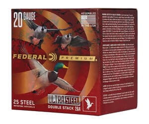FED ULT STL 20GA 3" 1OZ #2/#4 25/250