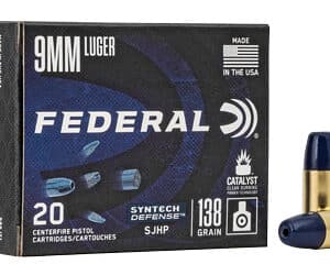 FED SYN DEF 9MM 138GR SJHP 20/200