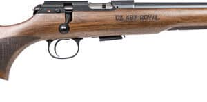 CZ 457 ROYAL 22LR 16.5" BLUED - THREADED BBL CIRCASSIAN WALNUT