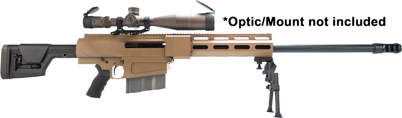 BUSHMASTER BA50 50BMG 29" - BARREL 10-SHOT FLAT DARK EARTH