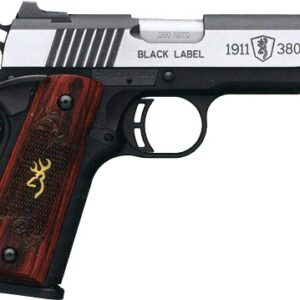 BROWNING 1911-380 BLACK LABEL - MEDALLION PRO 3.62"FS WOOD