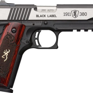 BROWNING 1911-380 BLACK LABEL - MEDALLION PRO 3.58" FS W/RAIL