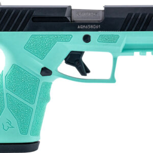 TAURUS GX2 9MM 13-SHOT ADJ. - CYAN FRAME BLACK SLIDE