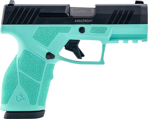 TAURUS GX2 9MM 13-SHOT ADJ. - CYAN FRAME BLACK SLIDE