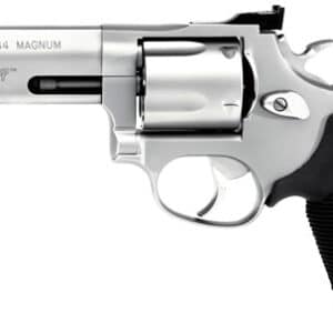 TAURUS TRACKER 44MAG 4" 5-SH - AS PORTED SS RUBBER