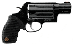 TAURUS JUDGE PD 45LC/410 - 2.5" FS 5-SHOT BLUED RUBBER