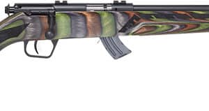 SAVAGE MARK II MINIMALIST - 22LR 18" MATTE/GREEN LAMINATE