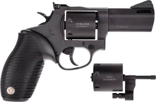 TAURUS 692 38/357/9MM 3." ADJ. - 7-SHOT PORTED MATTE BLK RIBBER