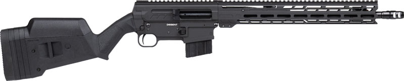 CMMG RIFLE DISSENT BR4 22 ARC - 16" 10RD MAGPUL SGA STOCK BLK