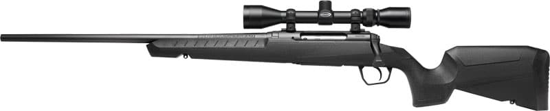 SAVAGE AXIS XP 7MM-08 20" LH - COMPACT W/3-9X40 BLACK/BLACK