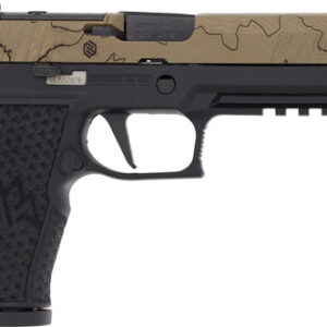 SIG P320 XTEN ENDURE 10MM 5" - XRAY3 (3)15RD TAN TOPO/BLACK