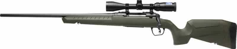 SAVAGE AXIS 2 XP 400 LEGEND LH - 20" W/3-9X40 MATTE/GREEN