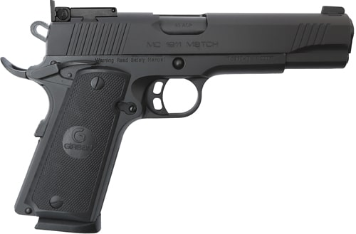 GIRSAN MC1911 MATCH GOV'T - 45ACP ADJ. SGT BLACK - Image 3
