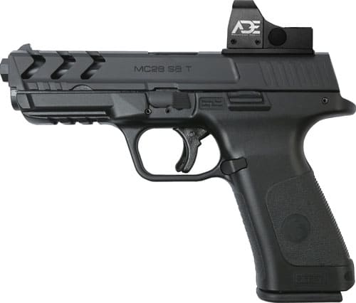 GIRSAN MC28SA 9MM ADJ. SGT - W/OPTIC 17-SHOT BLACK POLY