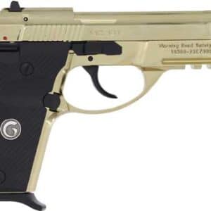 GIRSAN MC14T SOLUTION 380ACP - GOLD W/ G10 GRIP TIPUP 13RD