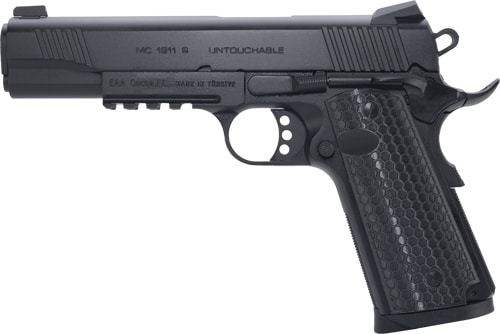 GIRSAN MC1911 UNTOUCHABLE GOVT - 45ACP G10 GRIP 8RD BLACK - Image 2