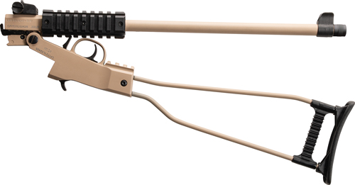 CHIAPPA LITTLE BADGER 22LR - 1/2X28" THREADED DESERT SAND