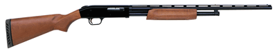 MOSSBERG 500 CROWN GRADE 410 - 3" 24"VR BLUED HARDWOOD