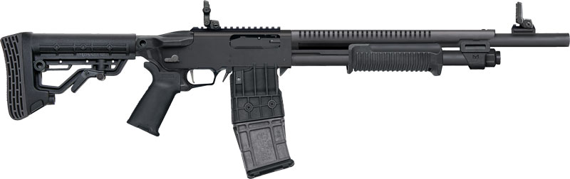 MOSSBERG 590RM TACTICAL 12GA - 18.5" ADJ STK 10-SHOT MAG
