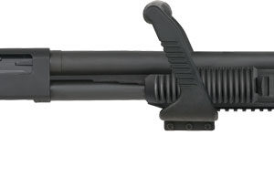 MOSSBERG 590 CHAINSAW 12GA 3" - 6RD 18.5" TRI-RAIL BLUED/SYN
