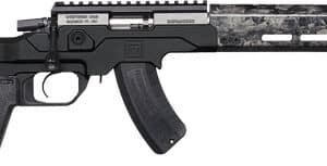 CHRISTENSEN MPR RIMFRE 22LR - 16" CF/CHASSIS BLACK ADJ FLDG