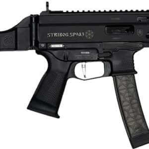 GRAND POWER STRIBOG SP9A3 9MM - 8" BBL 30 RD MAG W/BRACE BLK