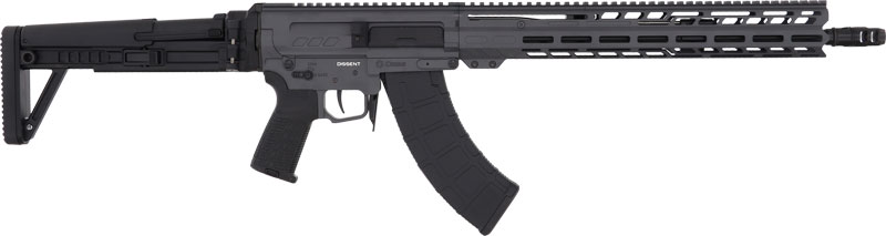 CMMG RIFLE DISSENT MK47 7.62x - 39 16.1" 30RD FOLDING STK GREY