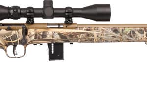 SAVAGE 93 XP CAMO 22WMR 21" - W/3-9X40 COYOTE/EVO BRUSH CAMO