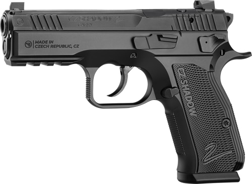 CZ SHADOW 2 CARRY OR 9MM FS - 15-SHOT BLK NITRIDE BLACK GRIP