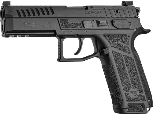 CZ P-09 F NOCTURNE OR 9MM FS - 19-SHOT POLYMER FRAME BLACK - Image 2