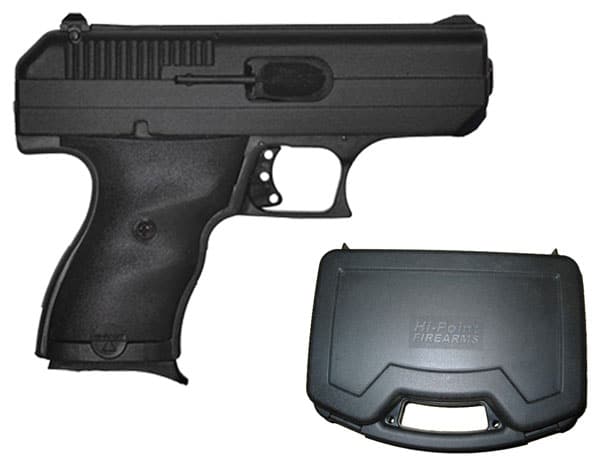 HI-POINT PISTOL COMPACT 9MM - 3.5" AS 8SH BLACK W/CASE