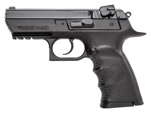 DESERT EAGLE BABY III 9MM - 15RD. MIDSIZE BLK POLY W/RAIL