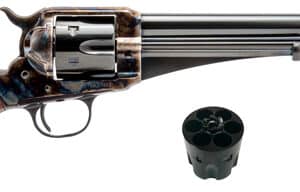 CIMARRON 1875 OUTLAW 45LC/ACP - 2-CYL. FS 7.5" CC/BLUED WOOD