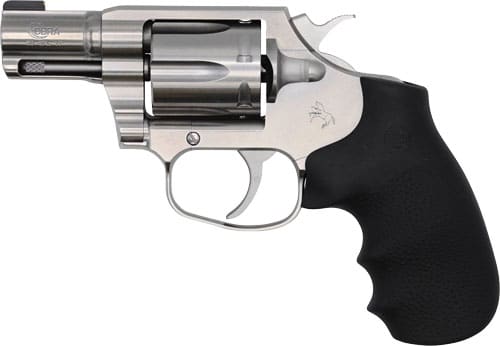COLT COBRA 38SPL+P FS 2.1" 6RD - STAINLESS RUBBER GRIPS
